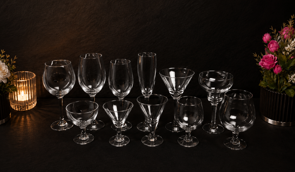Glassware Rental Services Images
